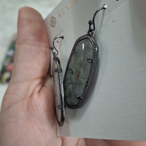 Kendra Scott Labradorite Earrings - Picture 6 of 9